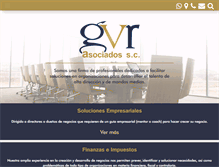 Tablet Screenshot of gvr.com.mx